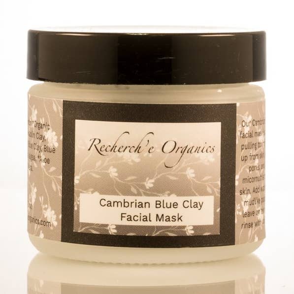 Cambrian Blue Clay Facial Mask for wholesale by Recherch'e Organics