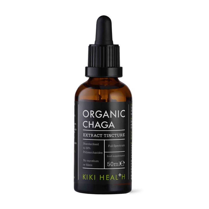 Organic Chaga Mushroom Extract Tincture - 50ml for wholesale by KIKI Heath