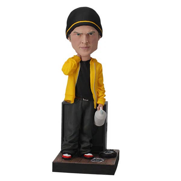 Royal Bobbles Breaking Bad Jesse Pinkman Bobblehead Statue and other Purchase Wholesale breaking bad. Free Returns & Net 60 Terms on Faire trending on Faire.