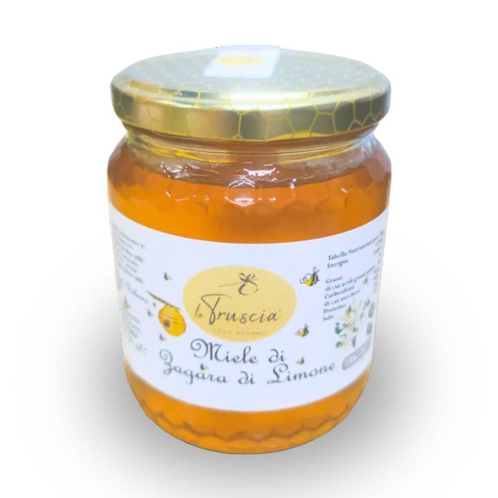 Sicilian Lemon Blossom Honey 500g for wholesale by La Truscia Tipico Siciliano