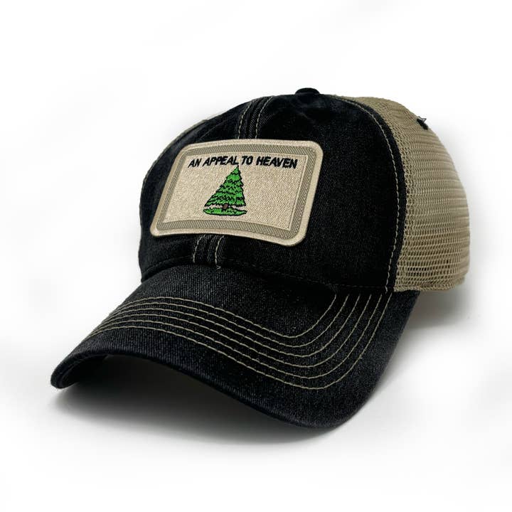 An Appeal To Heaven Flag Patch Trucker Hat for wholesale by S.L. Revival Co.