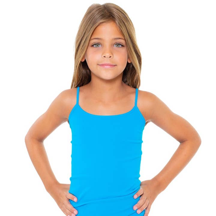 Malibu Sugar - Wholesale Tank Top - Kids - Girls (7-10) Full Camisole - 25 COLORS AVAILABLE!