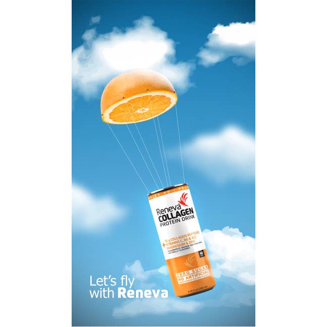 Reneva Collagen Drink and Powders - Wholesale Sports/energy drink - Reneva Collagen Drink-Passion Fruit, Orange & Pineapple5