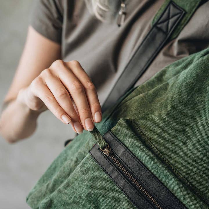 Vegan Leather Co – Großhandel Rucksack – Damen – Rebel | Forrest Kaktus Leder