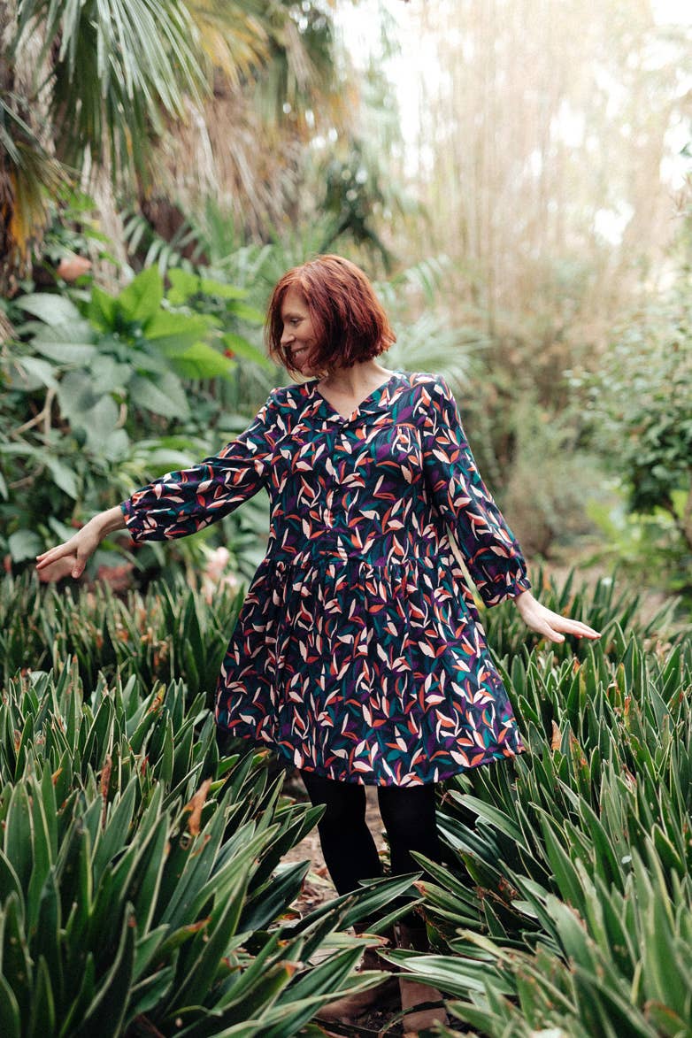 Eglantine et Zoé - Wholesale Fabric - Mowgli Multicolor Viscose Fabric3