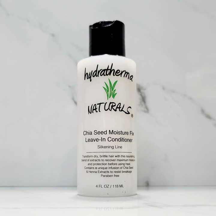 NEW! CHIA SEED MOISTURE FIX LEAVE IN CONDITIONER 4 Oz. for wholesale by Hydratherma Naturals