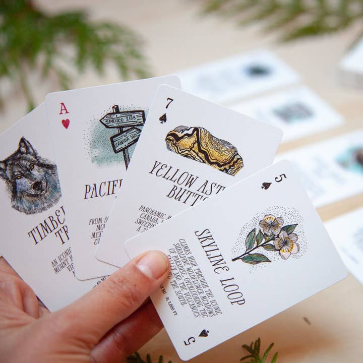 A Deck of Wander - Spectacular Hikes around Oregon for wholesale by Anja Jane