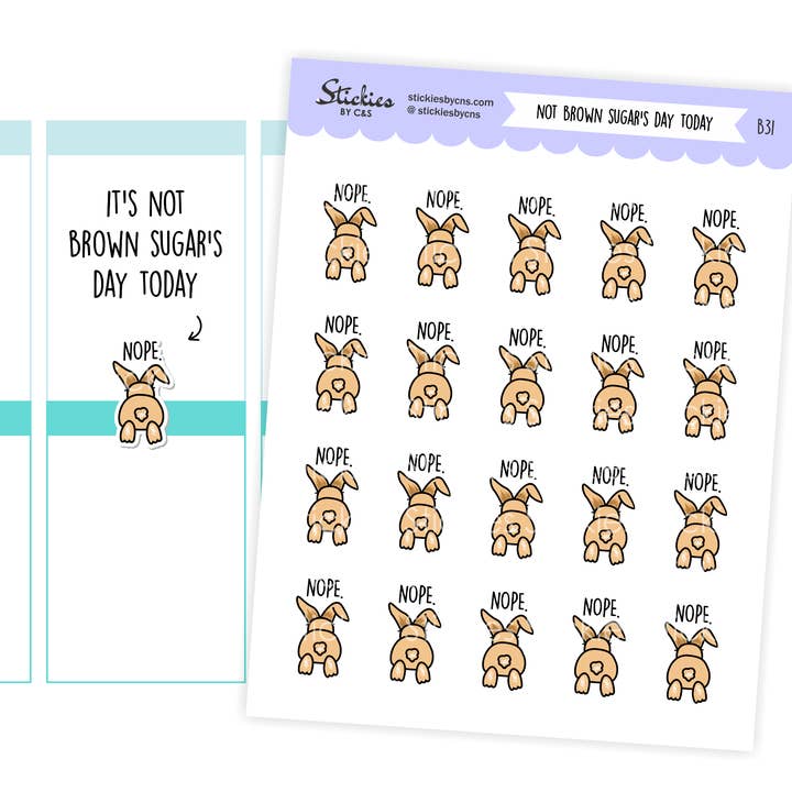 Today Stickers for wholesale by Stickies by C&S