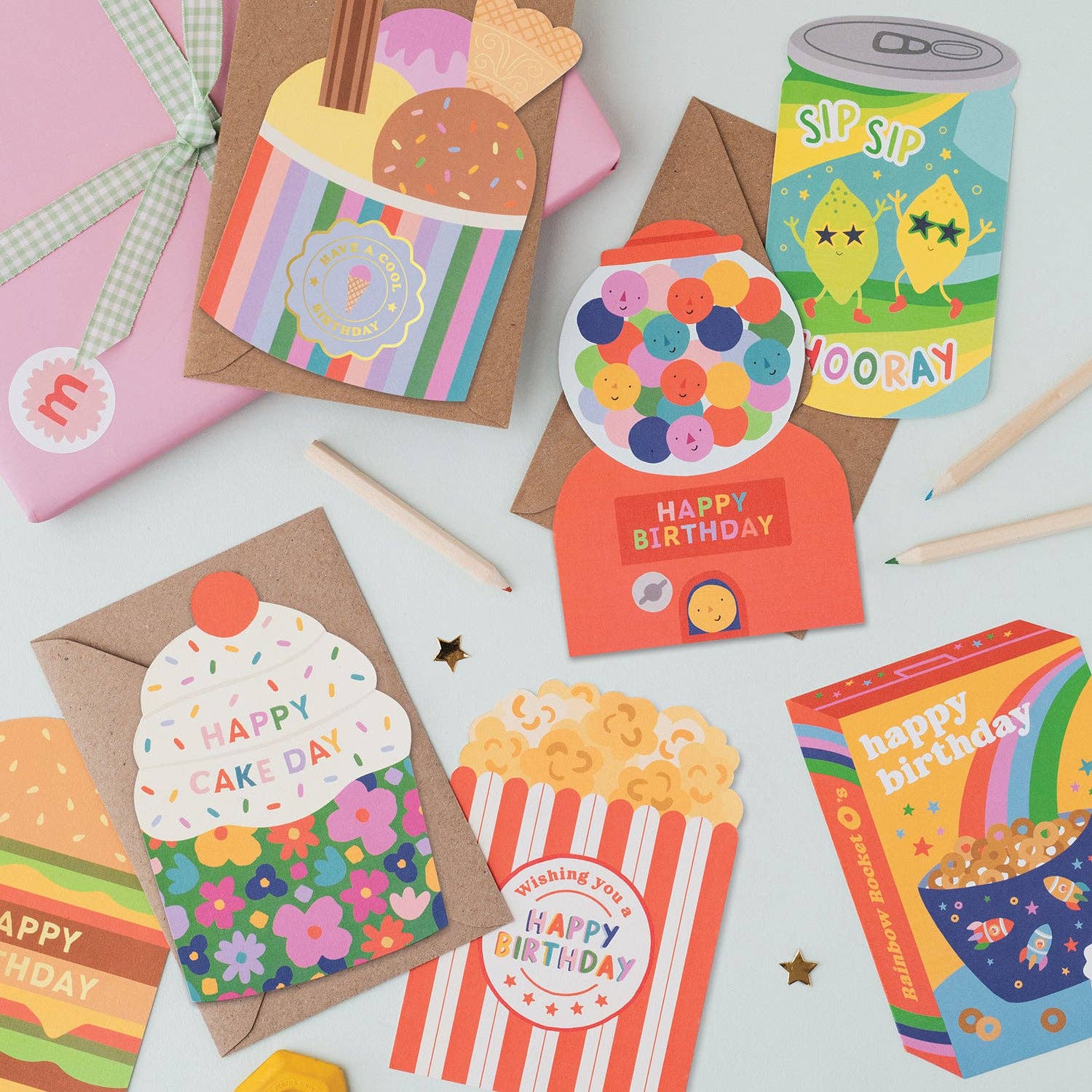 Mifkins - Wholesale Birthday Card - Cereal Fan Birthday Card3