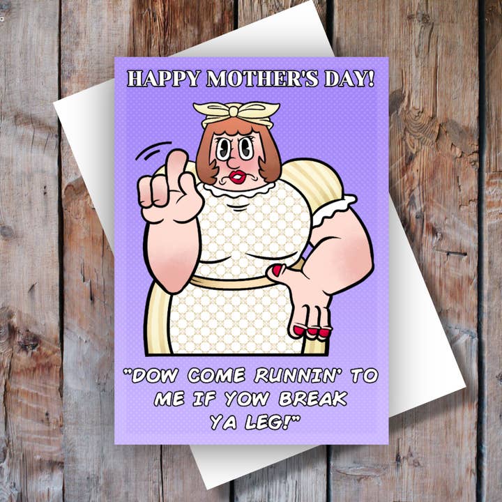 Carte de fête des mères "Viens vite vers moi !" pour la vente par Black Country Cards