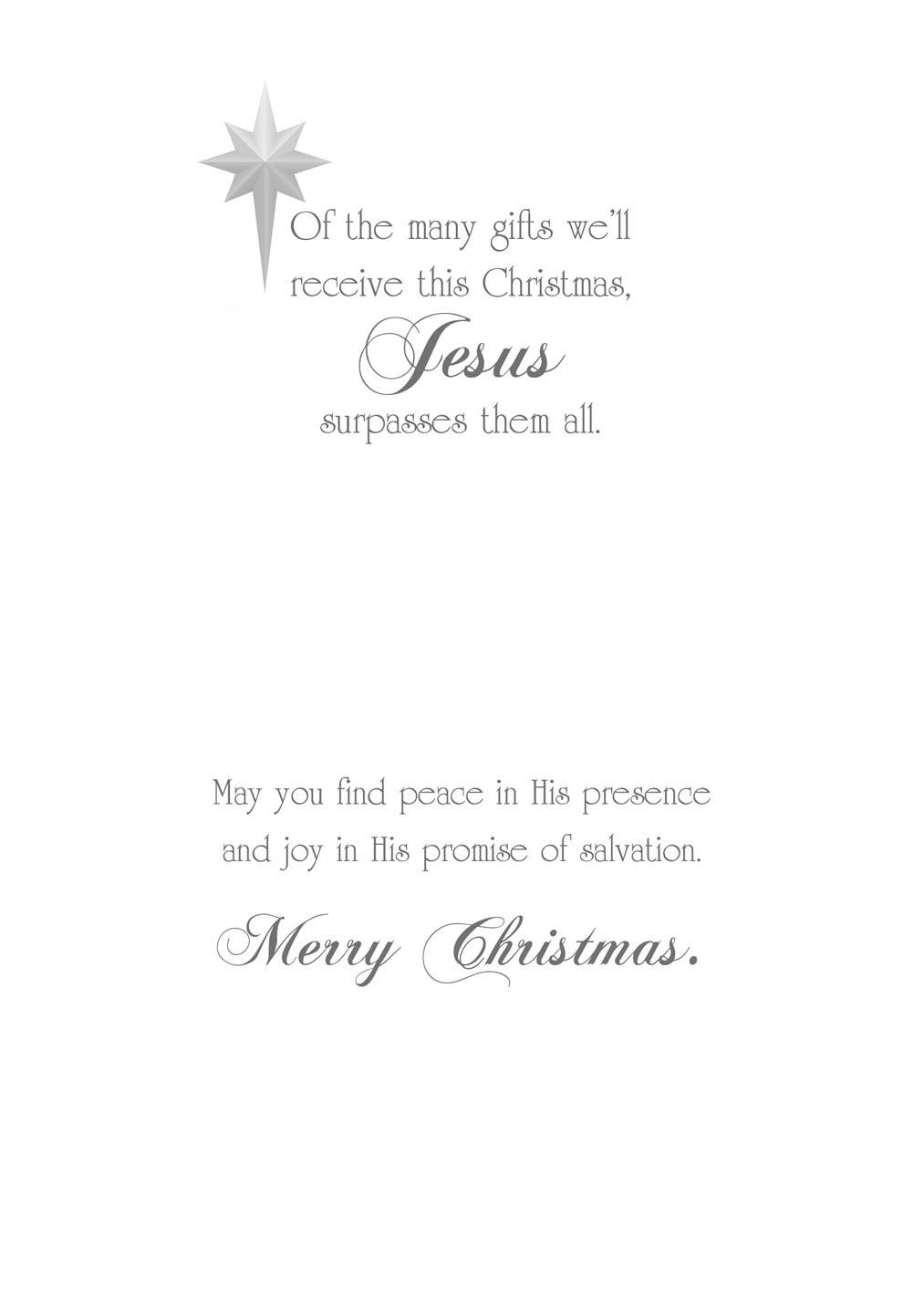 Warner Press – Großhandel Weihnachtskarte – Geschenk von oben - Weihnachtskarten in Schachtel2