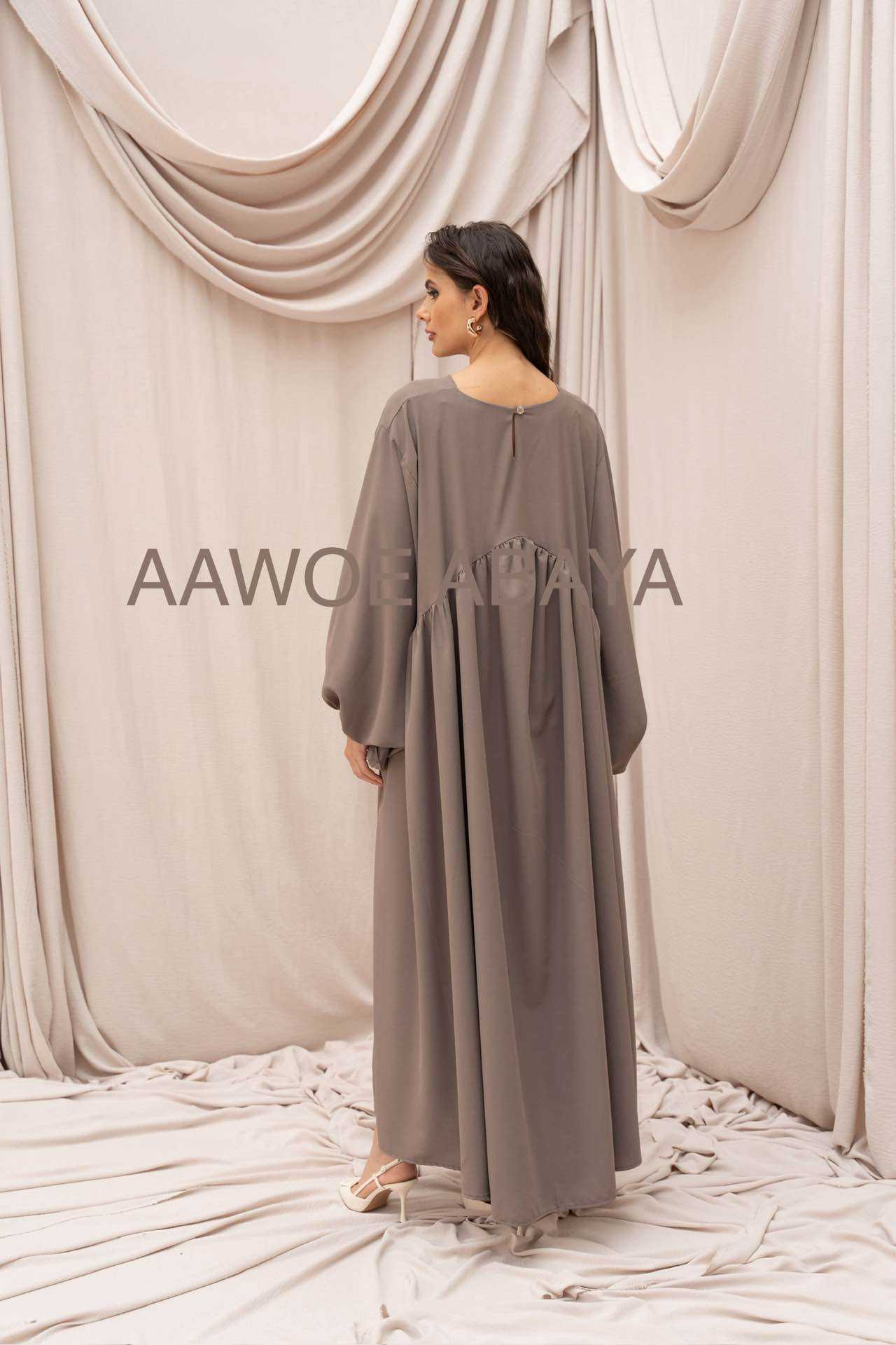 Aawoe Abaya - Wholesale Dress - Women's - Elegant Abaya Dress - 2466-ROB16