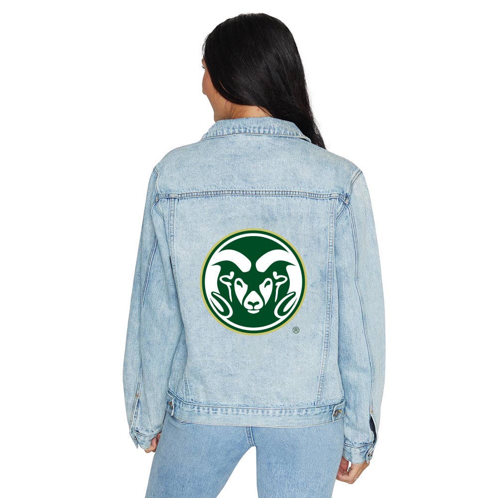 Lojo Collegiate Apparel - Wholesale Spijkerjack/spijkerjas - Dames - Spijkerjack van Colorado State0