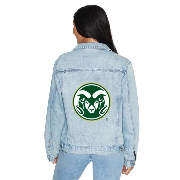 Lojo Collegiate Apparel - Wholesale Spijkerjack/spijkerjas - Dames - Spijkerjack van Colorado State