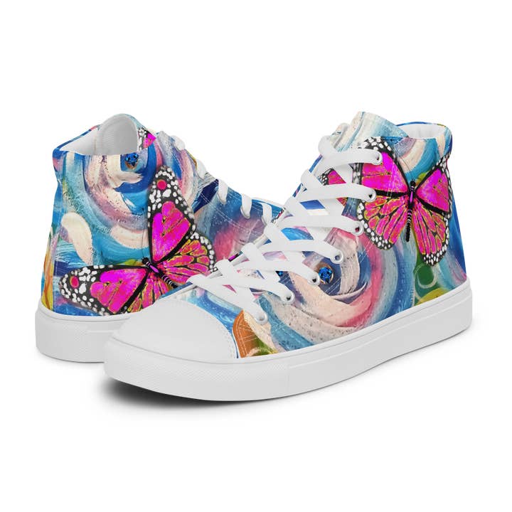 Tênis de cano alto Inner Wisdom por atacado de Off the Canvas Collection, LLC