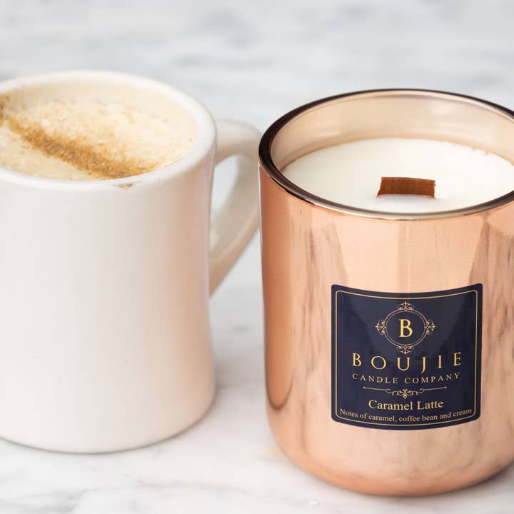 Boujie Caramel Latte för wholesale av Boujie Candle Company