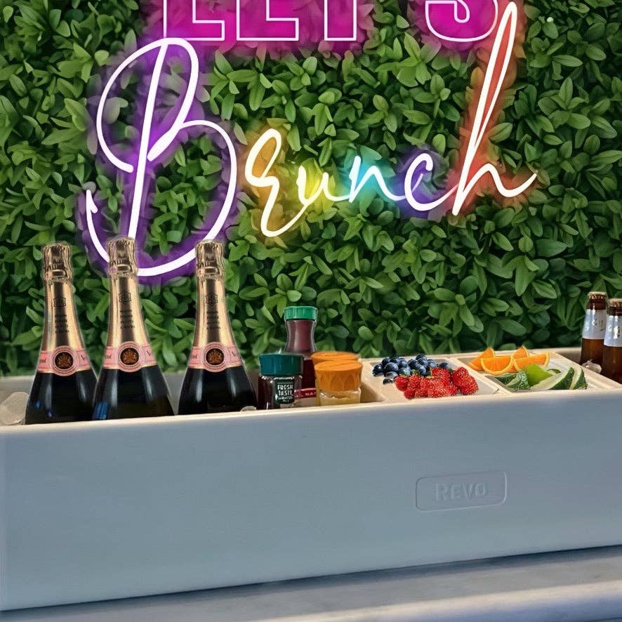 REVO Coolers - Vente Glacière/sac isotherme - Glacière Party Barge REVO™ | Brume Grège7