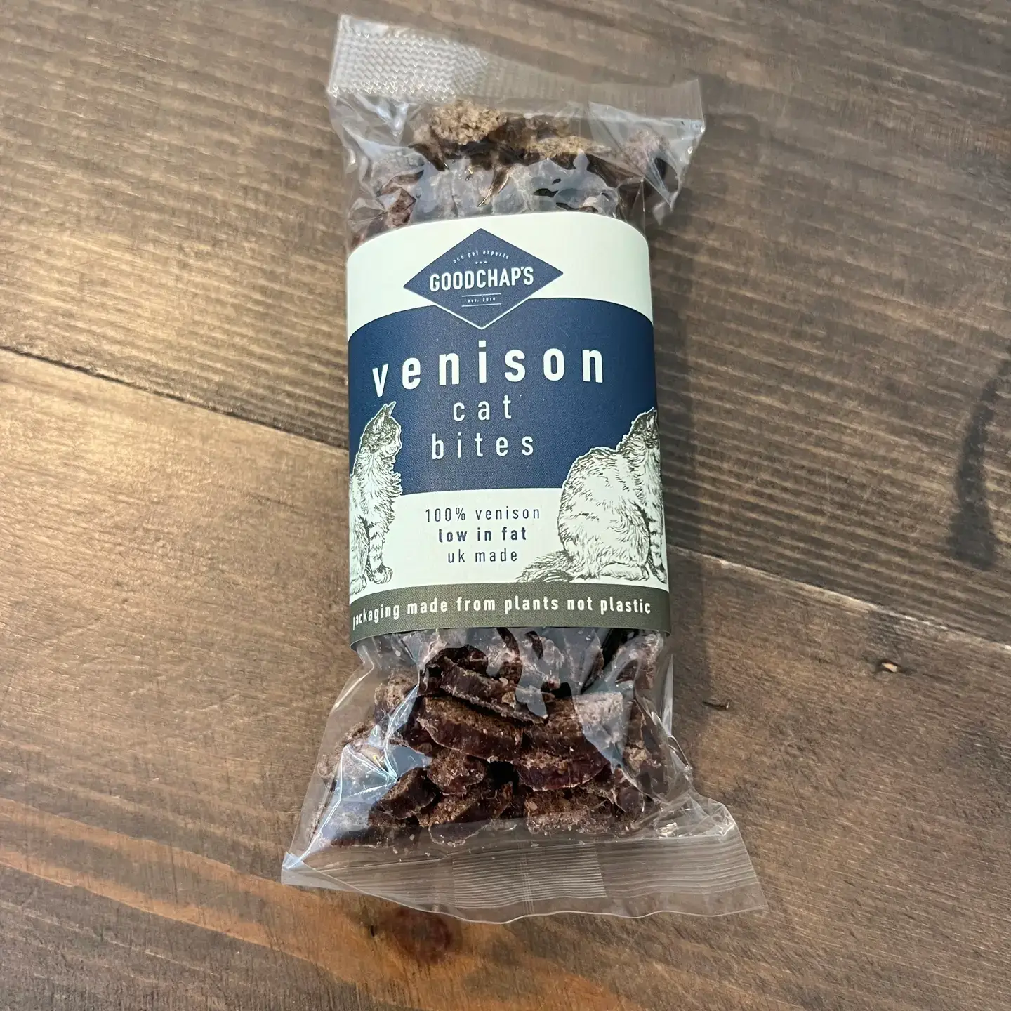 Goodchap's - Wholesale Pet Treats - Cat - Venison - Cat Bites | CDU of 14 Packs 1