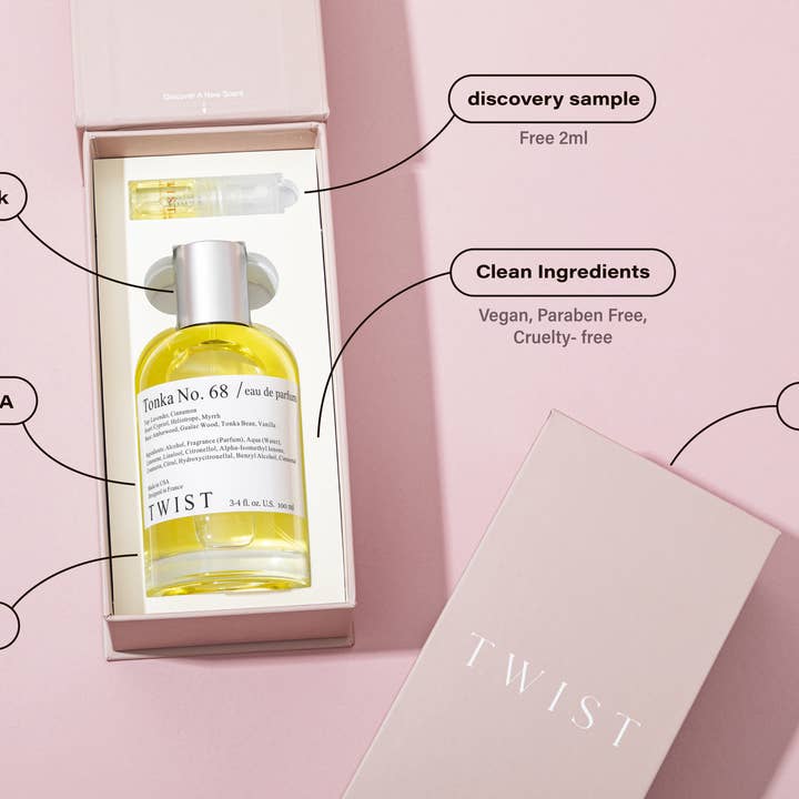 Twist Perfumes - Wholesale Perfume/Eau de Toilette - Twist Tonka No. 68 Inspired by J.M. Myrrh & Tonka