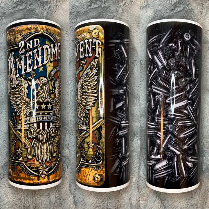 2nd Amendment Tumbler for wholesale by Drifting Dogwood Designs