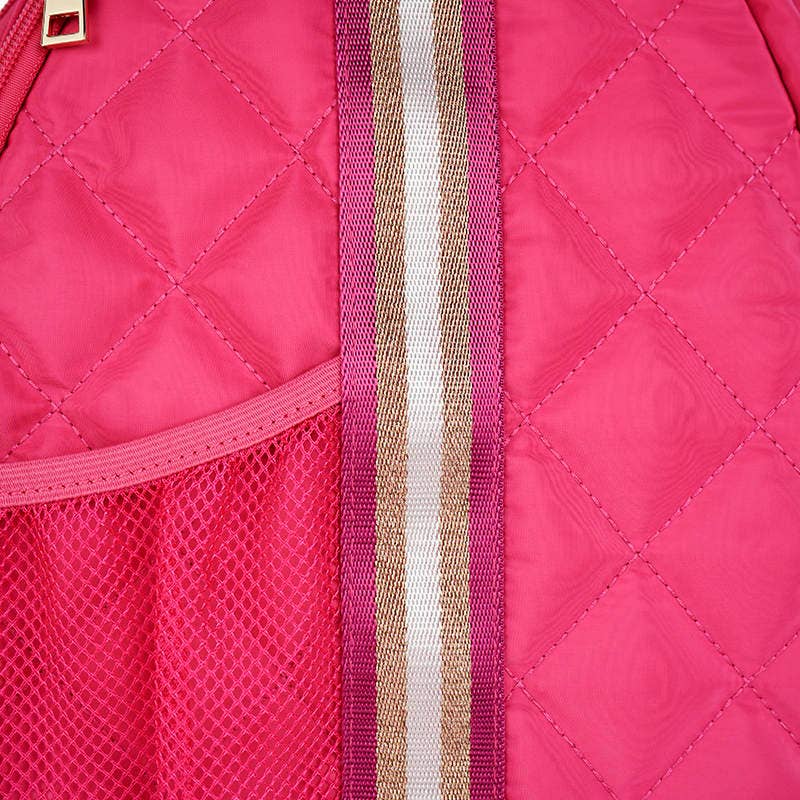 Lemonbella - Wholesale Sports Bag - Unisex - Lemonbella Berry Pink Pickleball Sling Bag CLOSEOUT SALE20