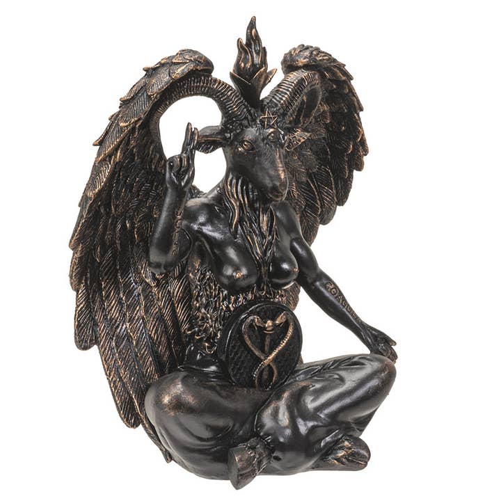 Pacific Trading - Wholesale Decorative Figurine - 15198 Baphomet Statue 8 Inch Halloween Decor C/8