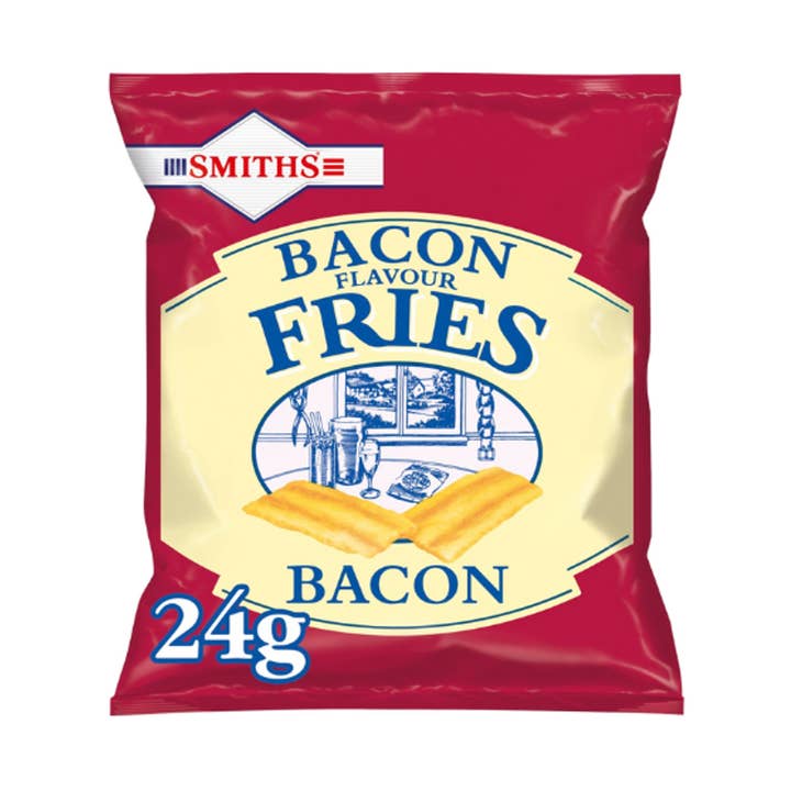 Salty Dog Brands Ltd - Vendita all'ingrosso Patatine - Smiths Bacon Fries (scheda pub) 24x25g *solo Regno Unito*0