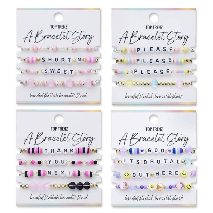A Bracelet Story - Pop Anthem Pack and other Purchase Wholesale theemutsen. Free Returns & Net 60 Terms on Faire trending on Faire.