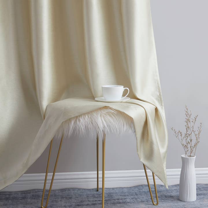 HLC.me - Wholesale Curtain - Jefferson Faux Silk Grommet Curtain Panels50