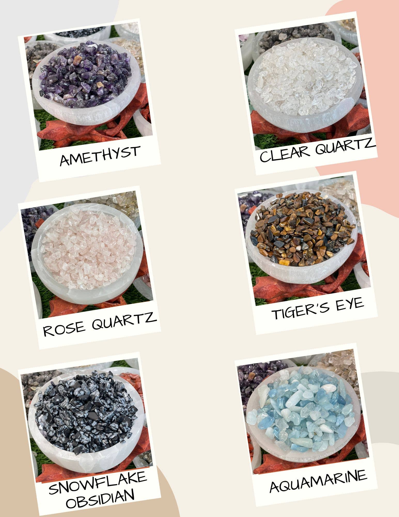 CaNatureLover - Wholesale Spiritual Stone/Crystal - Natural Crystal Chip , Real Gemstone chips , Crystal Loose2