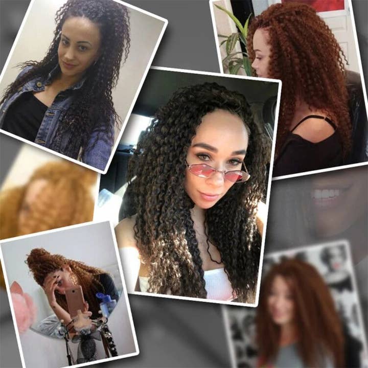 AK Brand - Wholesale Hair extensions - Long Curly Synthetic Braiding Hair with Natural Volume11