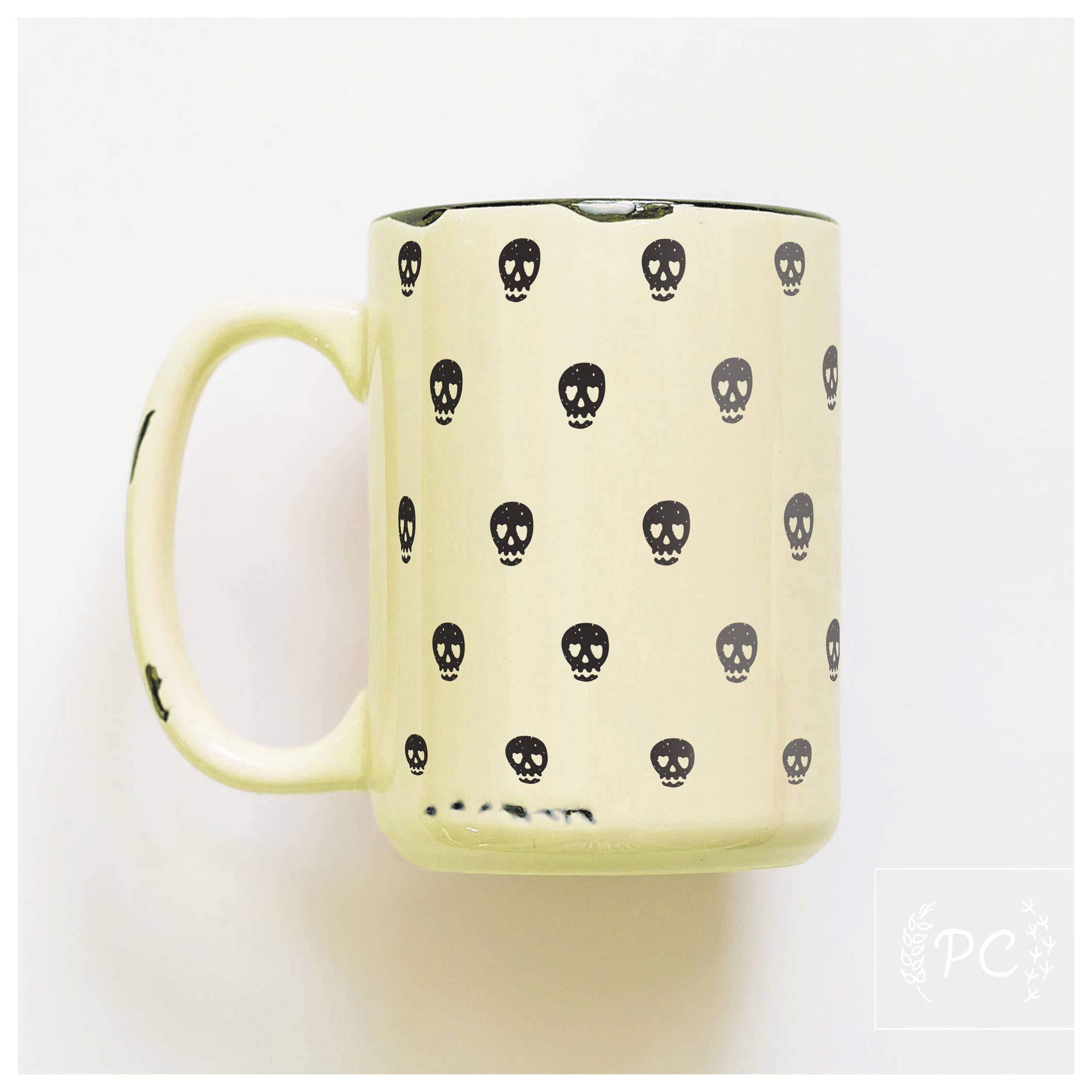 Prairie Chick Prints - Wholesale Coffee Mug - Skulls | Ceramic Mug5