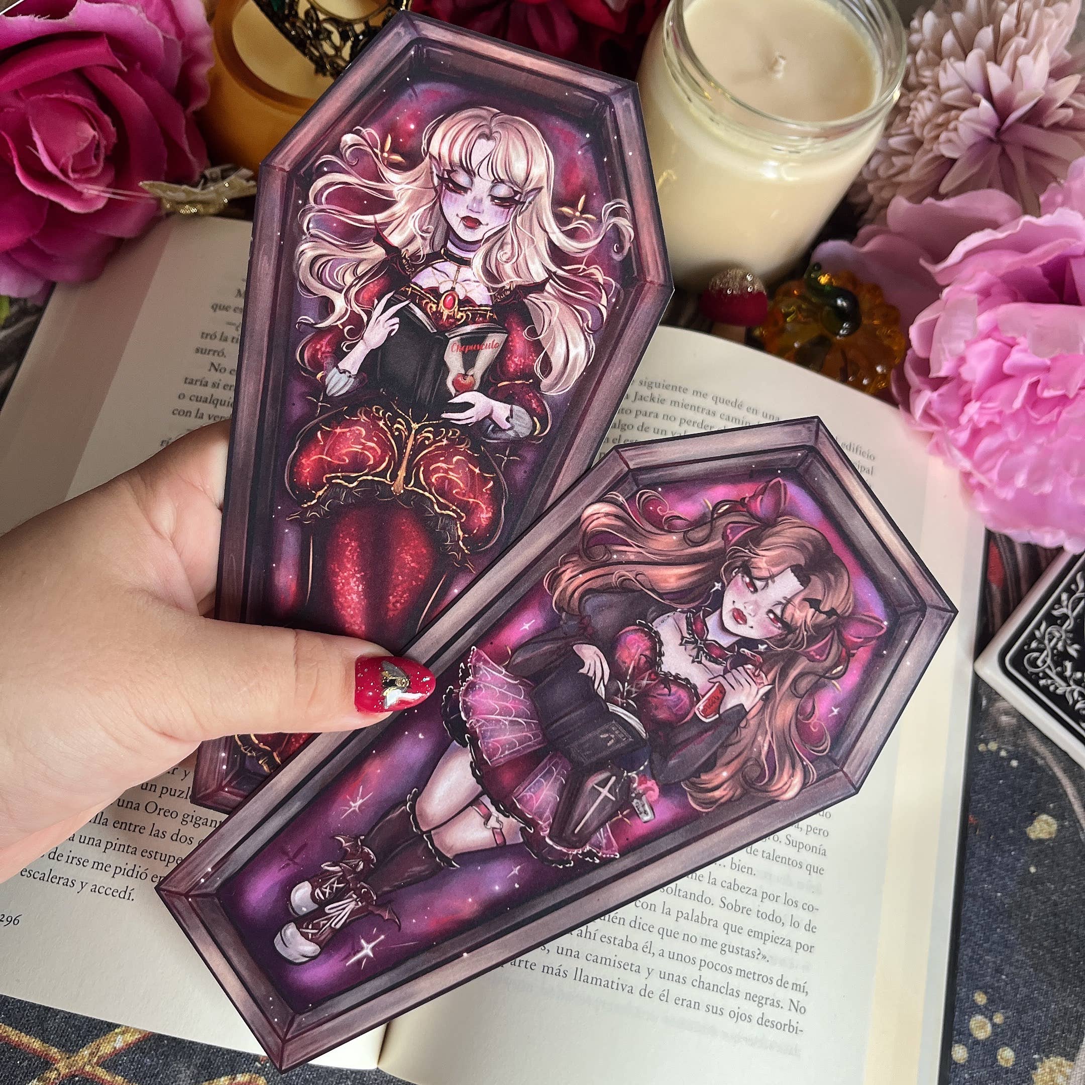 Alsace’s Art - Wholesale Magnet - Carmilla Grim And Mistery Thorn Halloween Collection2