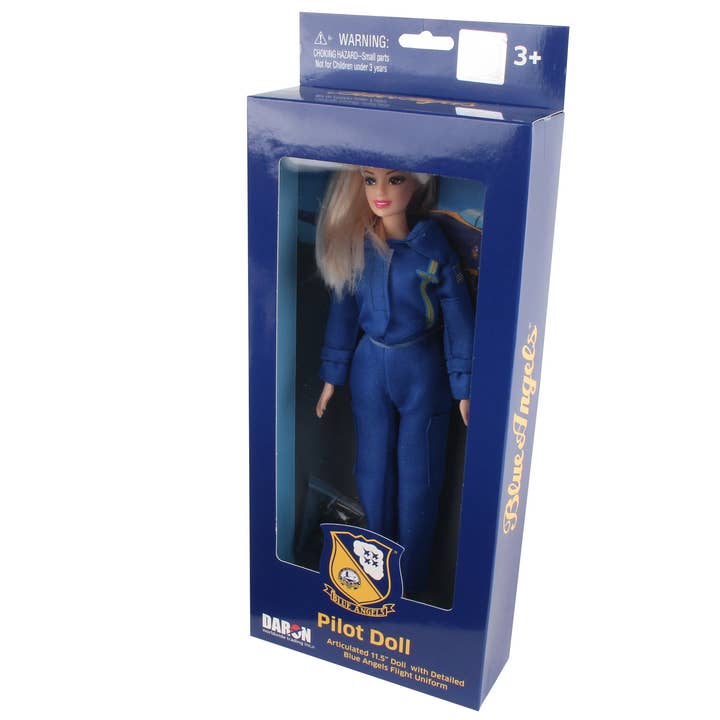 Daron Worldwide Trading - Wholesale Doll - Kids - DA381 Blue Angels Doll Female by Daron Toys5