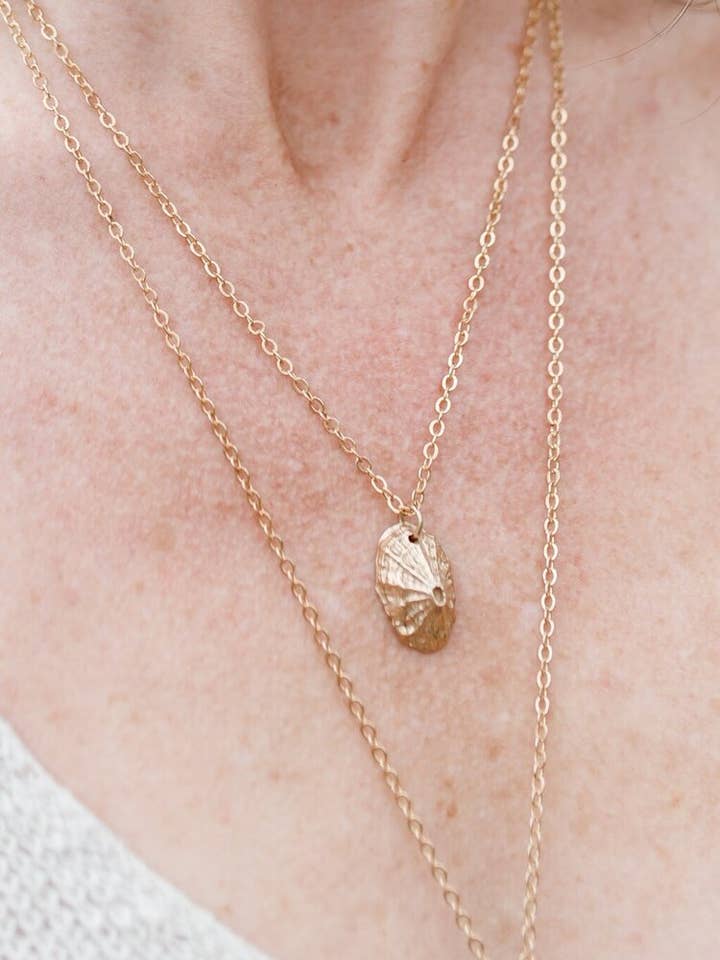 Limpet Charm Necklace for wholesale by Las Lobas