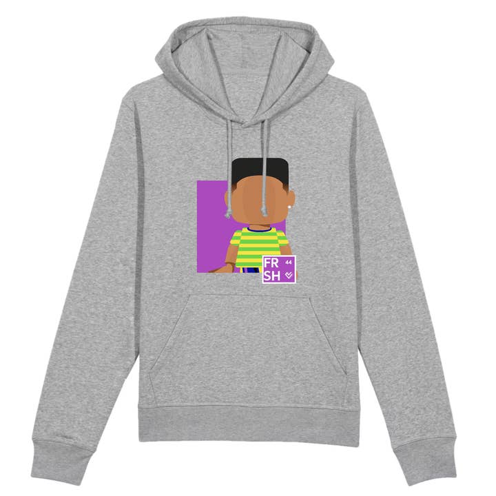 Fresh Prince uniseks #44 collectie hoodie voor wholesale door MINICRUSH