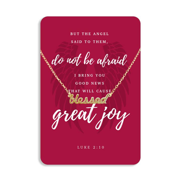 Great Joy Keepsake Card for wholesale by Viv&Lou