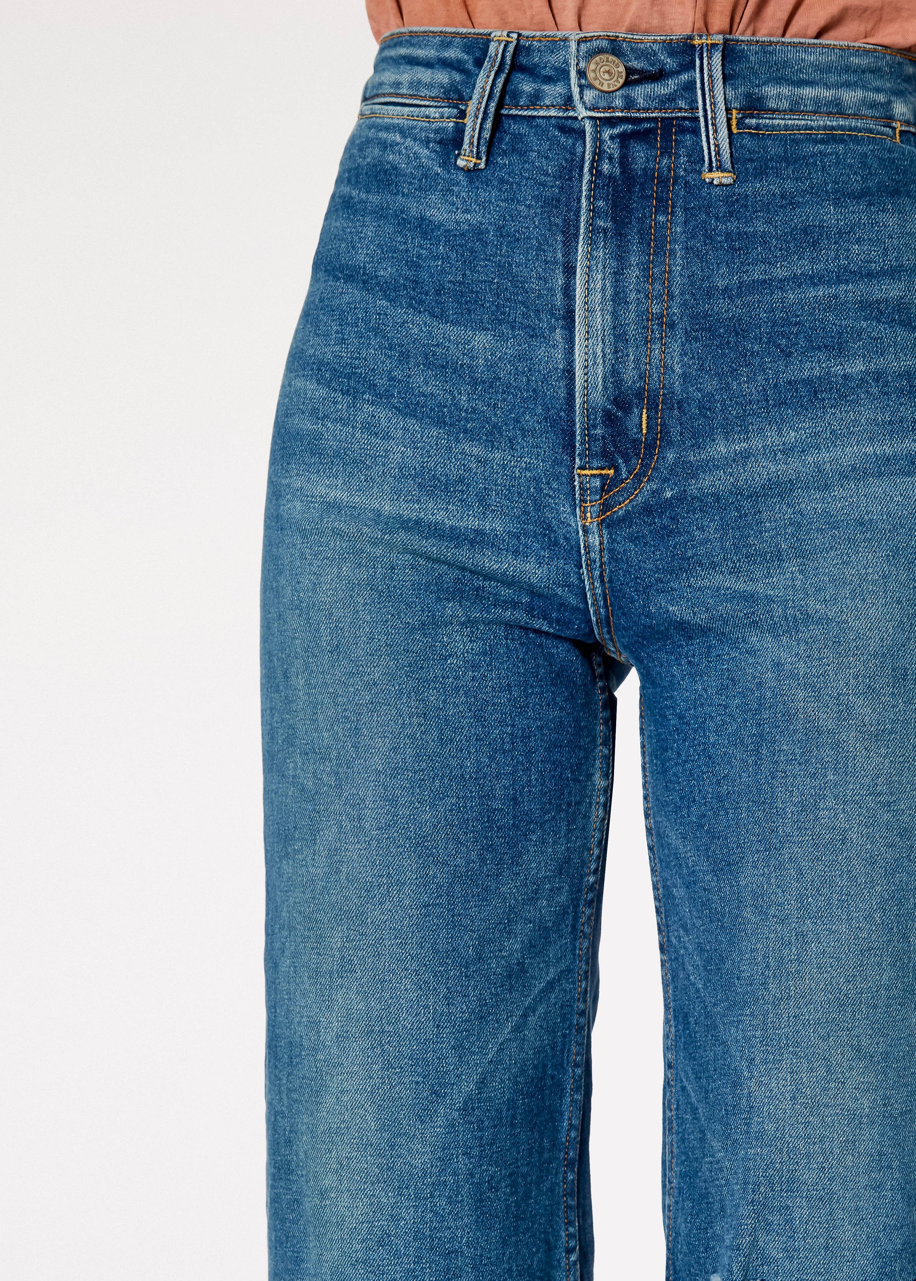 Hoppas  Queen Jeans med hög höjd med korta ben - Hope Wash för wholesale på Faire3