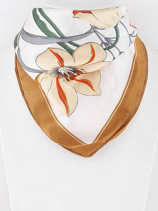 Bright Flower Scarf Wrap BS0017 for wholesale by anbfashion