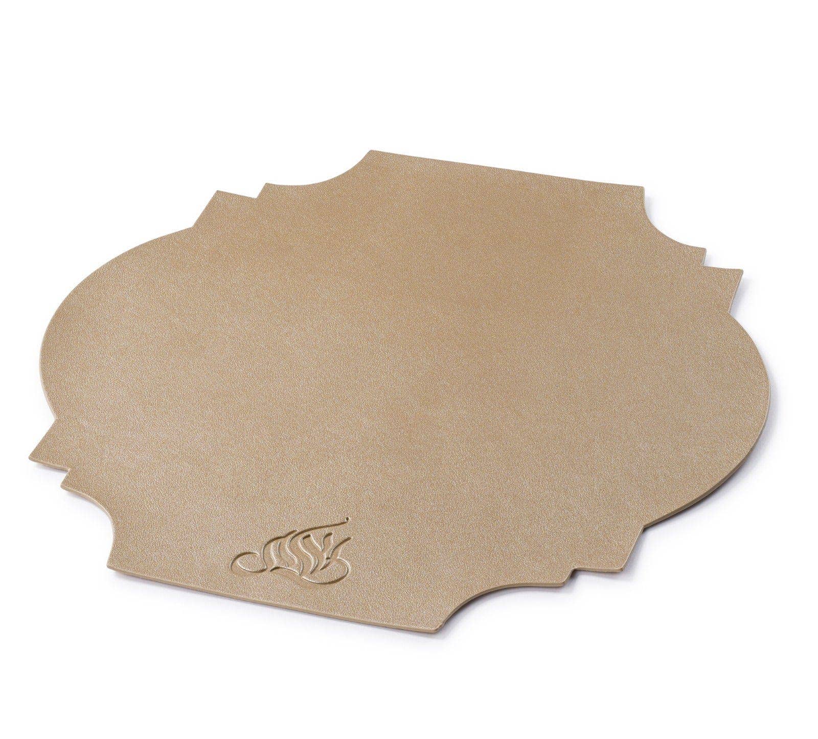 Waterdale Collection - Wholesale Charger Plate - Leather Beveled Chargers0