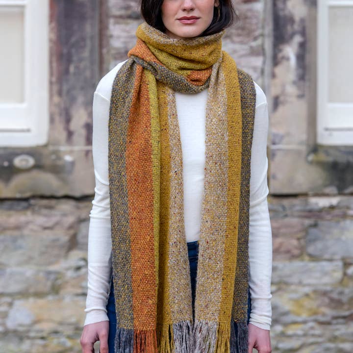 Mucros Weavers - Wholesale Scarf - Women's - Islander Scarf i331