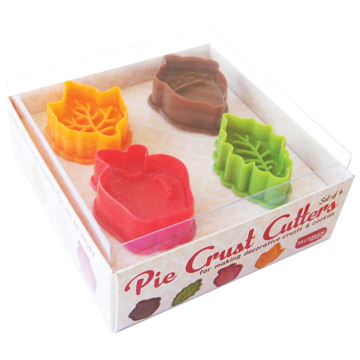 TALISMAN DESIGNS - Wholesale Cookie Cutter - Pie Crust Cutters - Fall - Set of 4