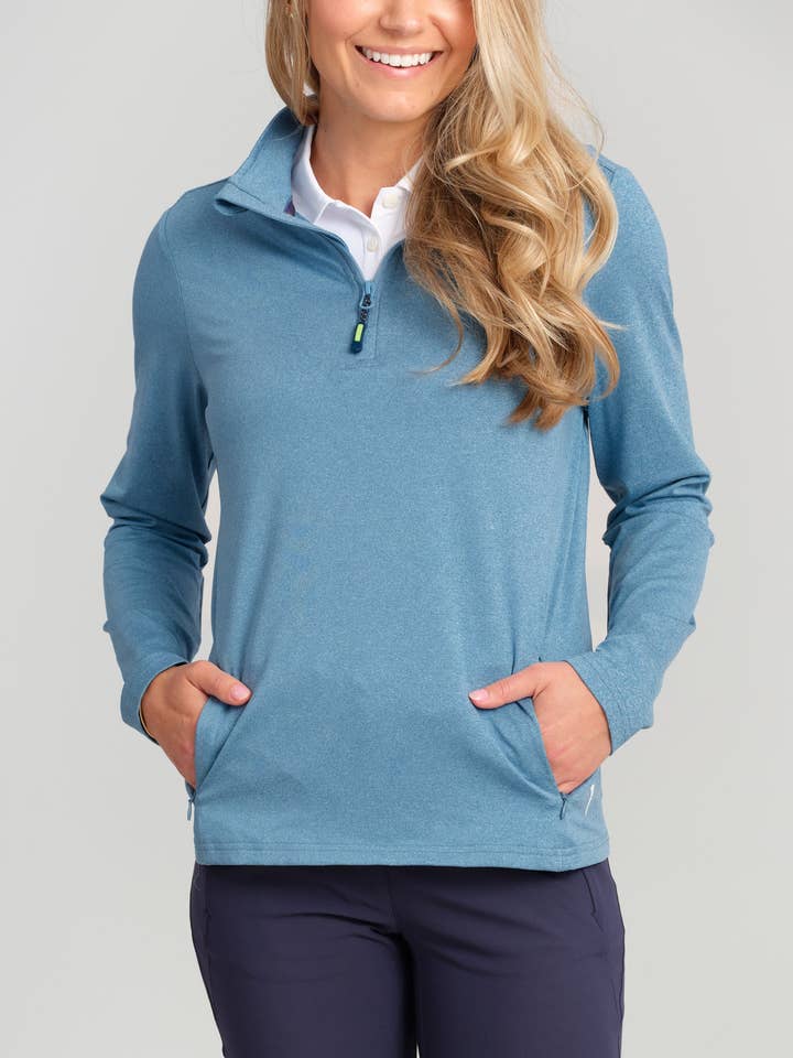 Murray Classic Women's Chip Shot Pocket Pullover for wholesale by William Murray Golf