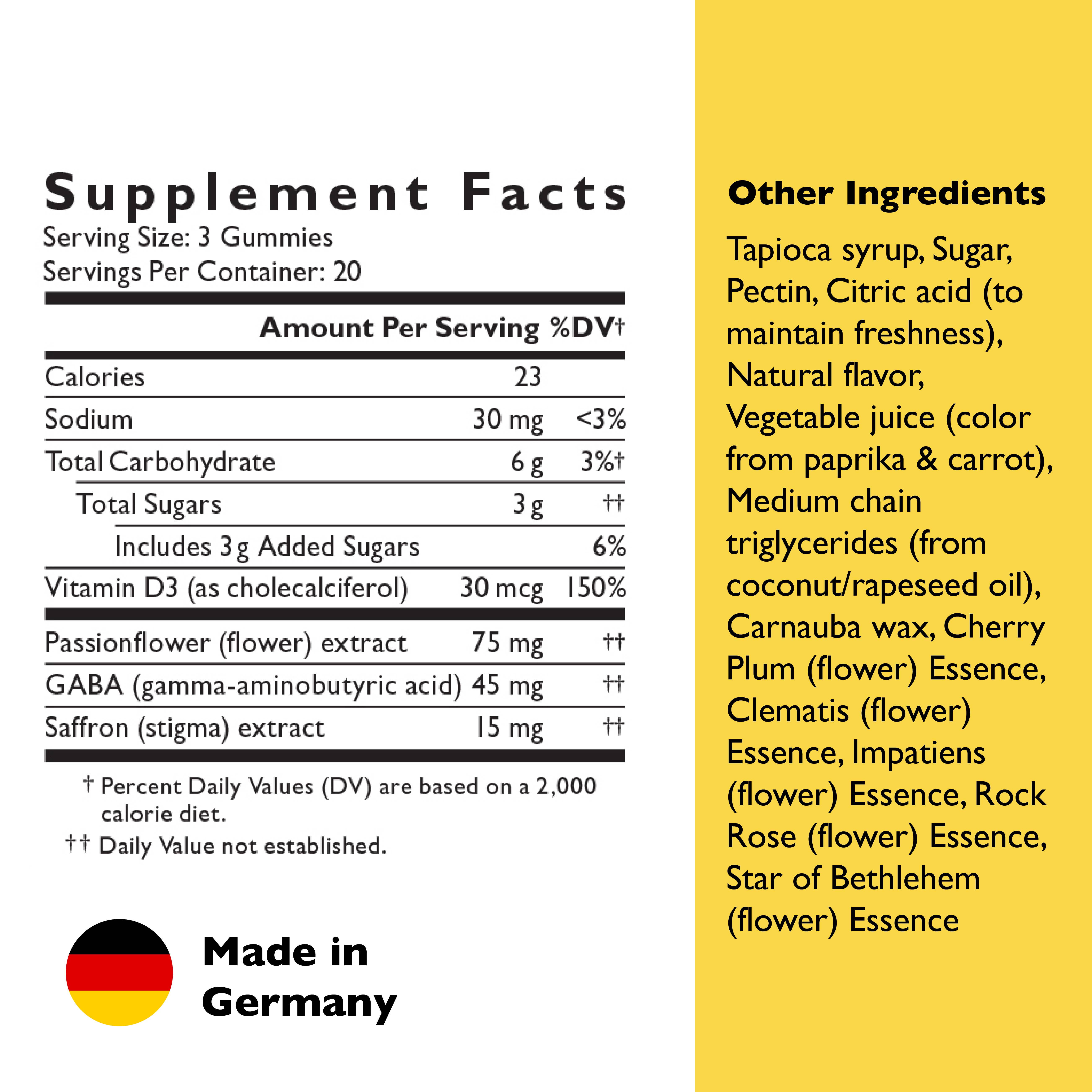 RESCUE & Bach Original Flower Remedies - Wholesale Oral Supplement/Vitamin - NEW Bach Rescue Plus Mood & Stress Support Gummy 60 Count2