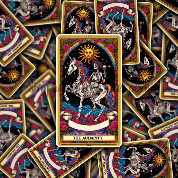 Simply Toni Treasures - Wholesale Tarot Cards - The Audacity Tarot Card Approx 2.79x4.75in