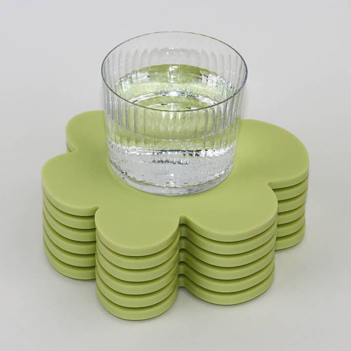 Pistagematt glasunderlägg för wholesale av Vahz Studio