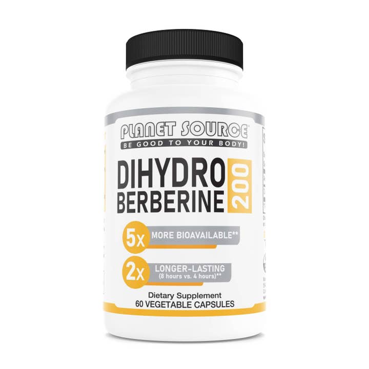 Dihydroberberine (Glucovantage) 200 mg 60 Capsules for wholesale by Planet Source