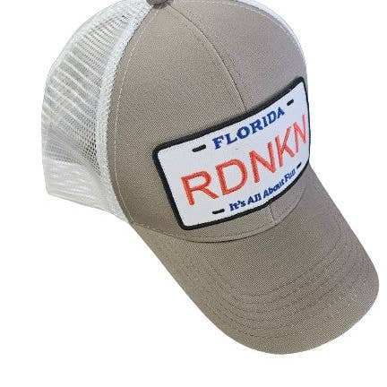 Gorra de camionero con malla y cierre a presión RDNKN de Florida para venta al por mayor de RDNKN Clothing and Apparel