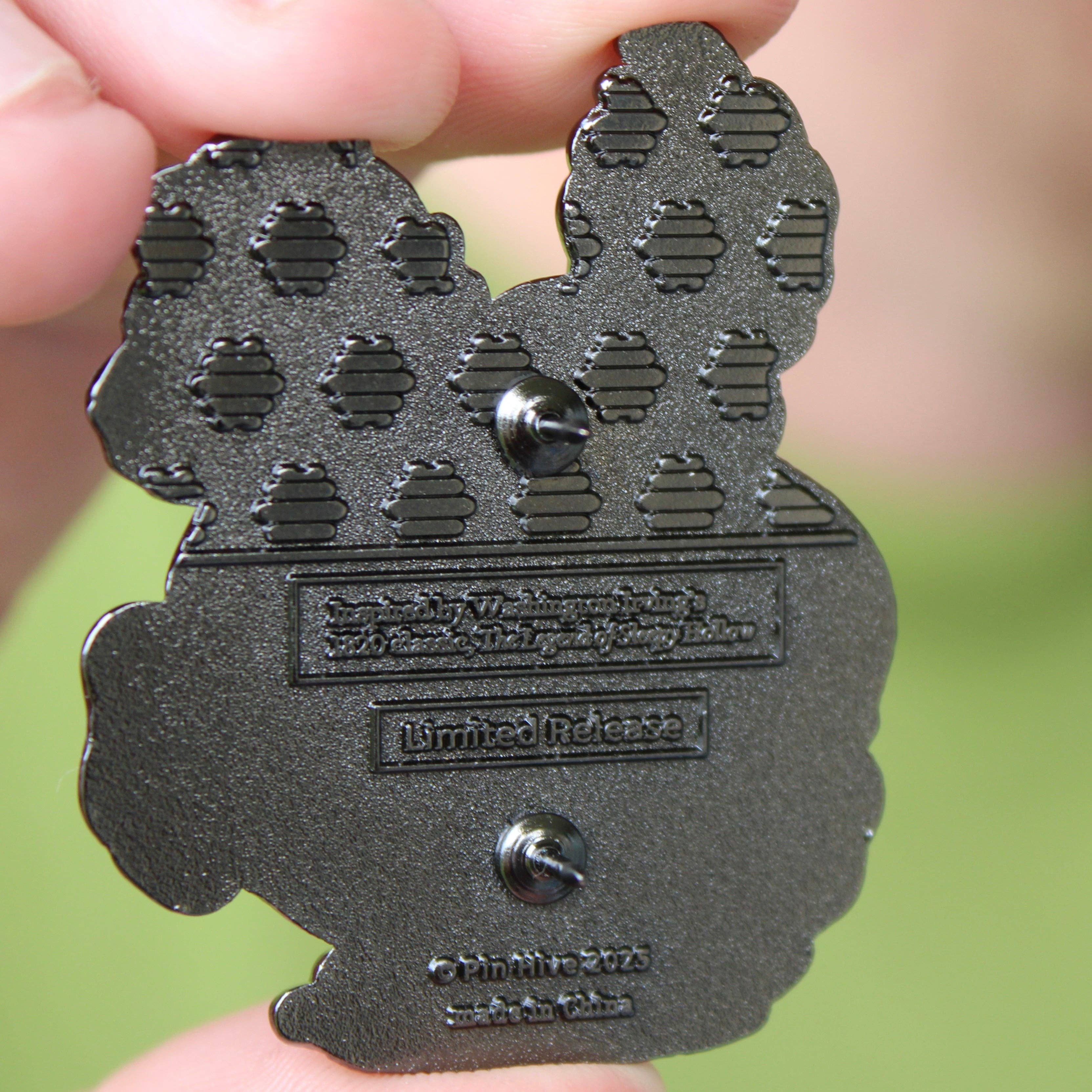 Pin Hive LLC - Wholesale Lapel Pin/Button - Headless Horseman Enamel Pin - Legend of Sleepy Hollow9