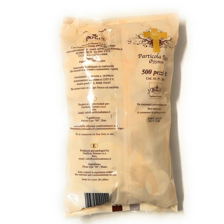 Costa Articoli Religiosi - Wholesale Confetti - Particles for the Holy Mass, diameter 3.5 cm1
